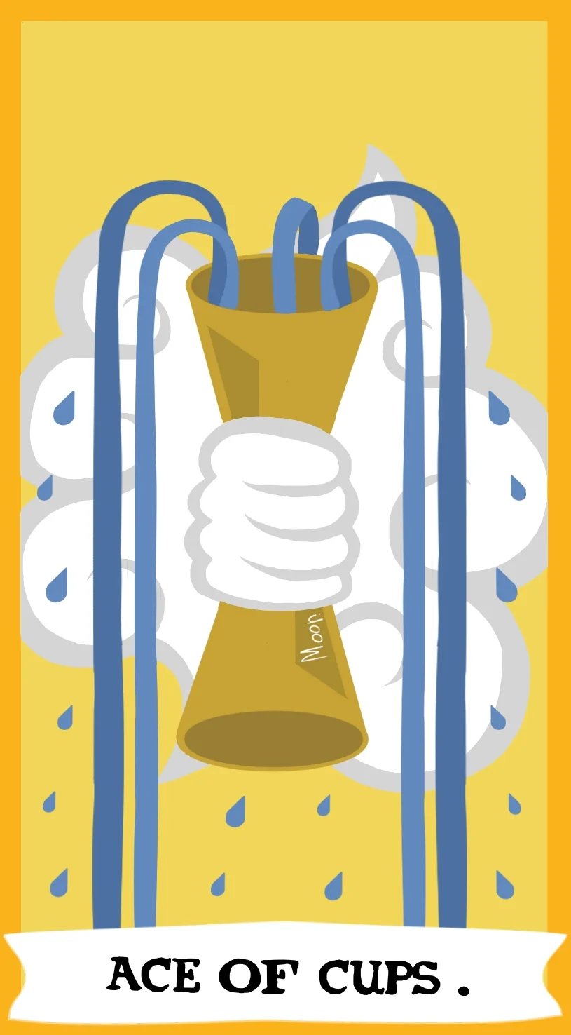Туз Кубков — карта Таро