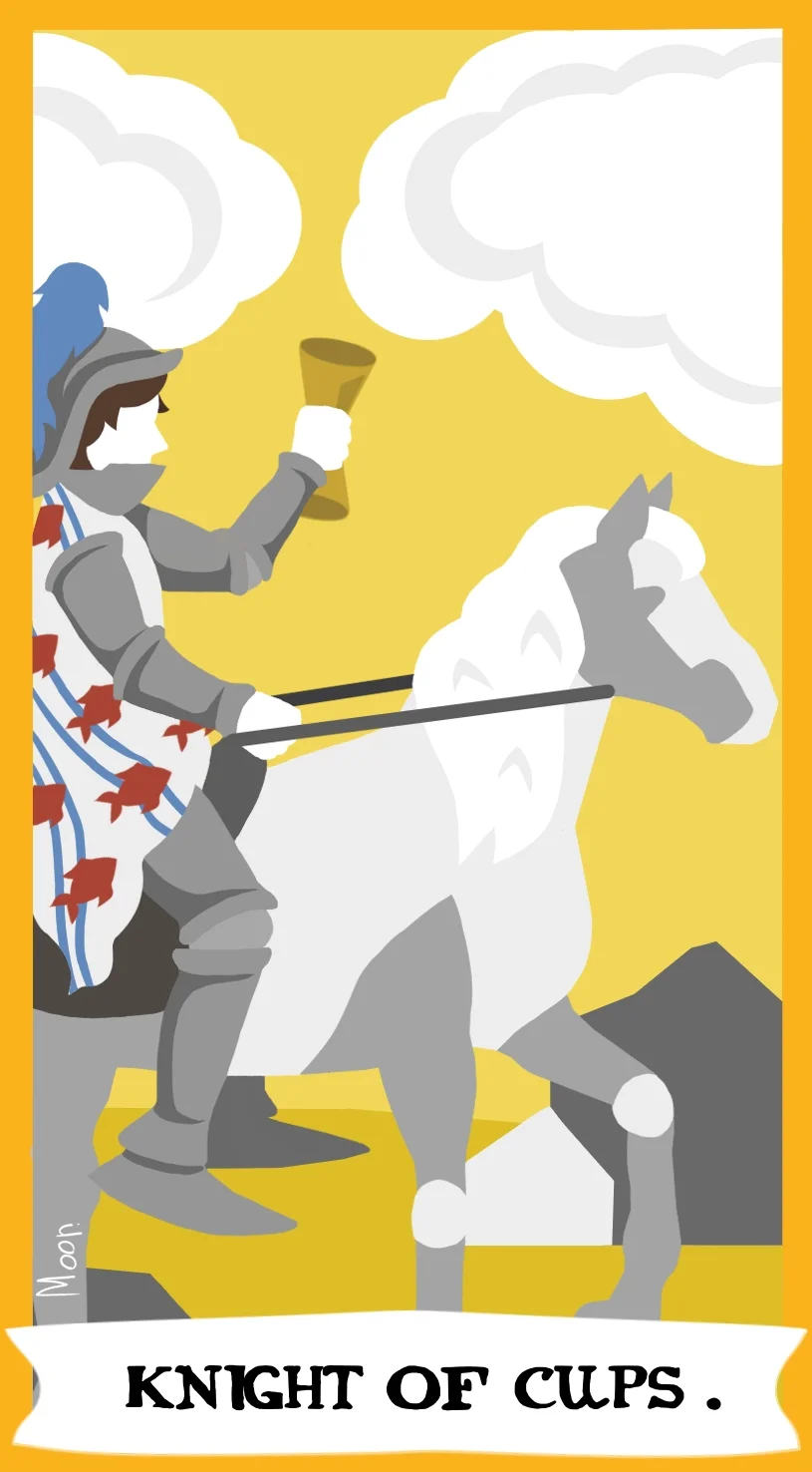 Рыцарь Кубков — карта Таро