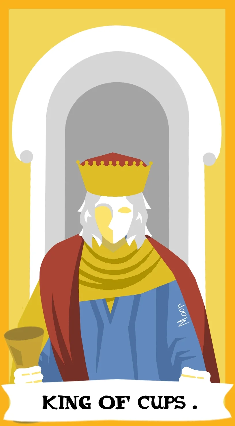 Король Кубков — карта Таро
