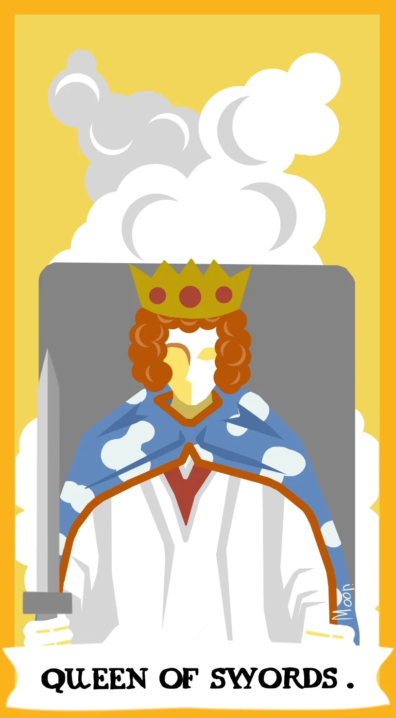 Королева Мечей — карта Таро