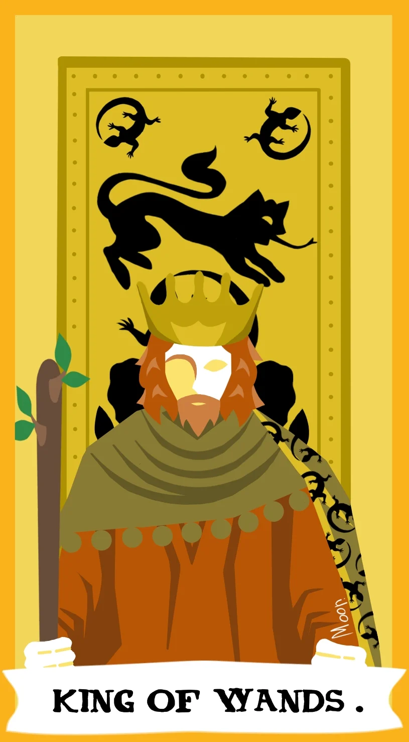 Король Жезлов — карта Таро